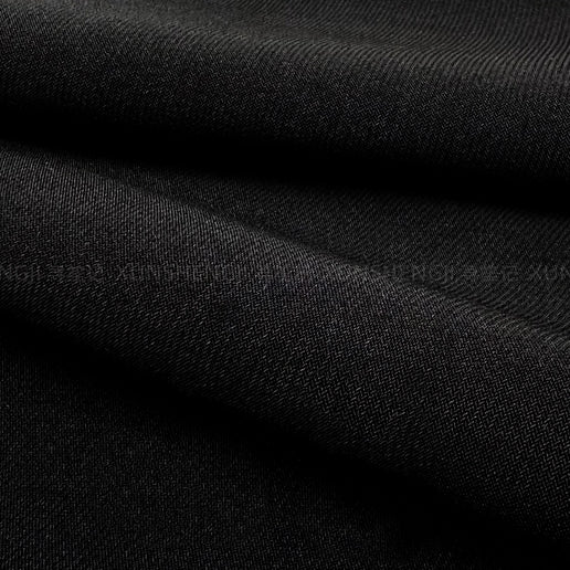 黑色開衩喇叭褲_BDHL7125