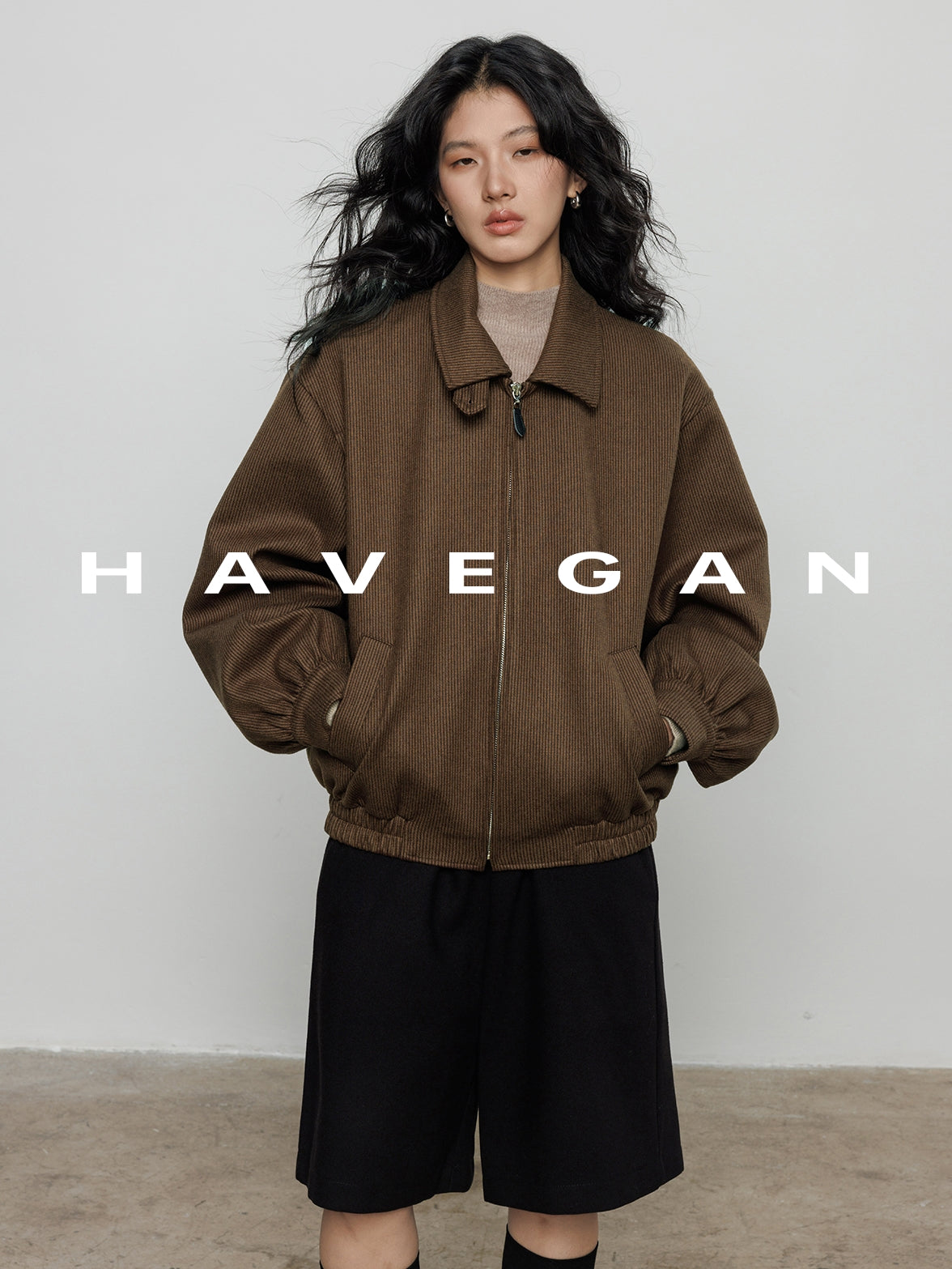 翻領長袖夾克_BDHL7886