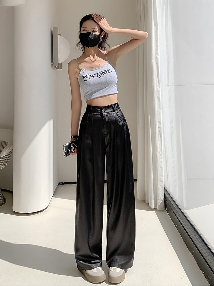 薄款垂墜直筒褲_BDHL7131