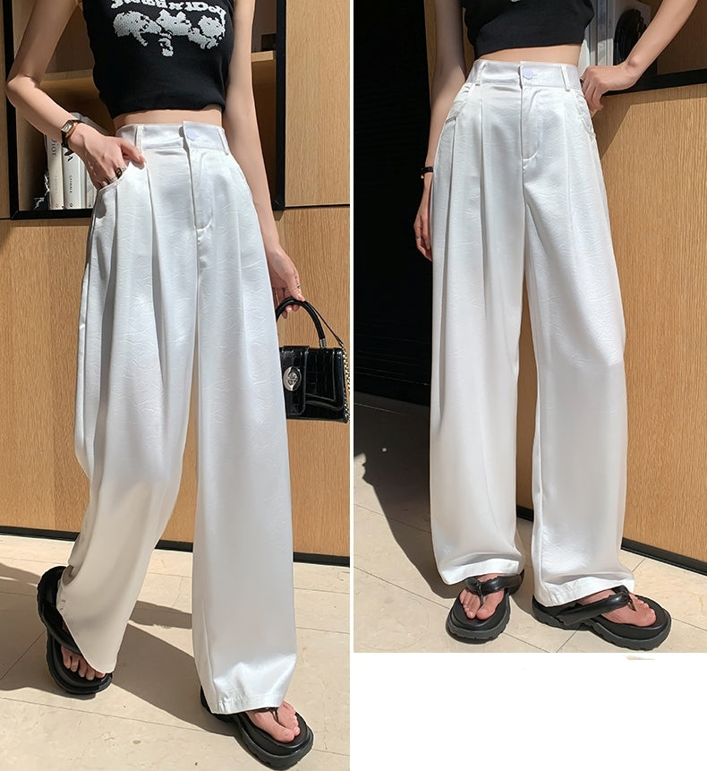 薄款垂墜直筒褲_BDHL7131