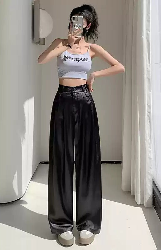 薄款垂墜直筒褲_BDHL7131