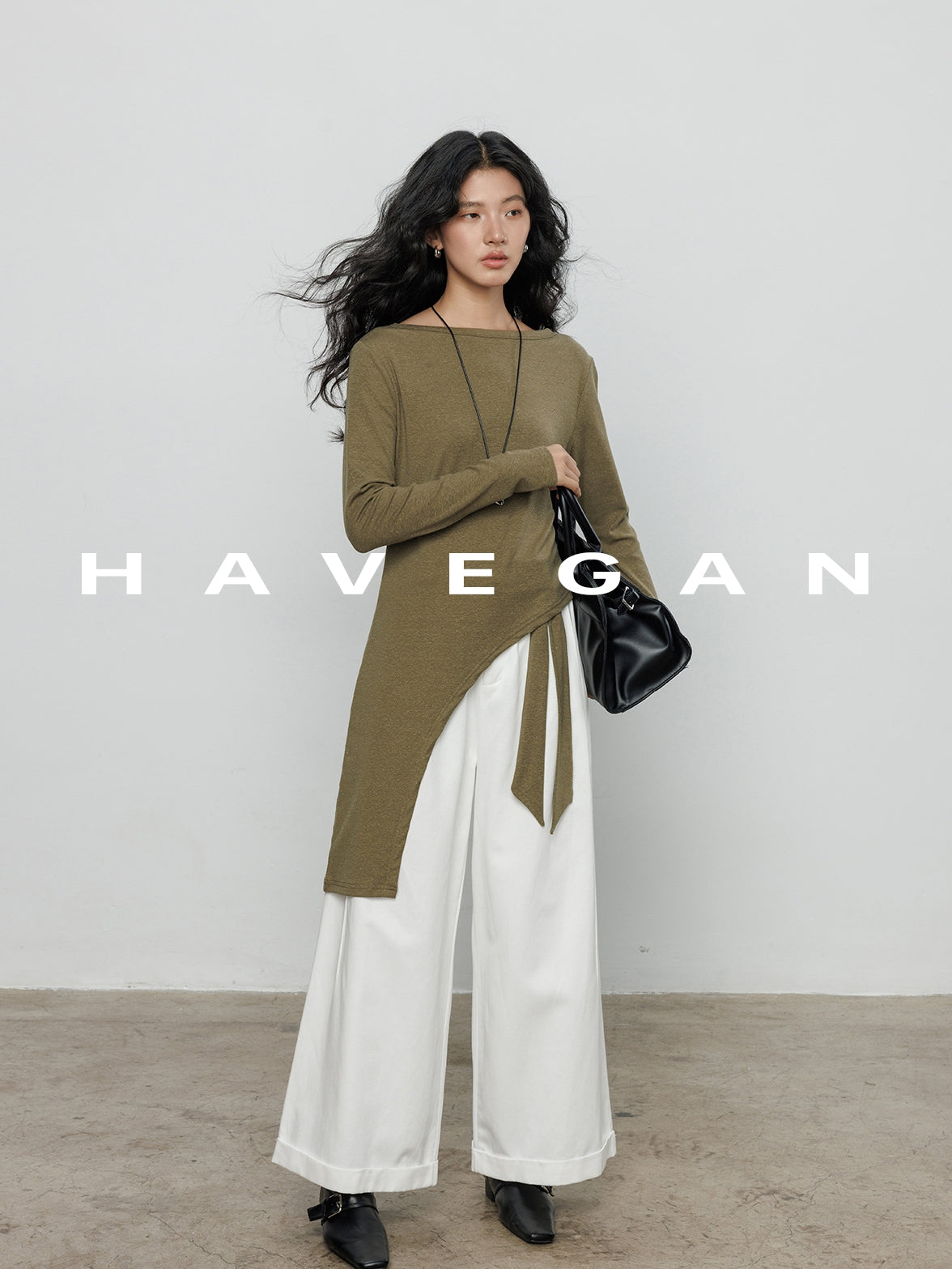 寬腿直筒褲_BDHL7891