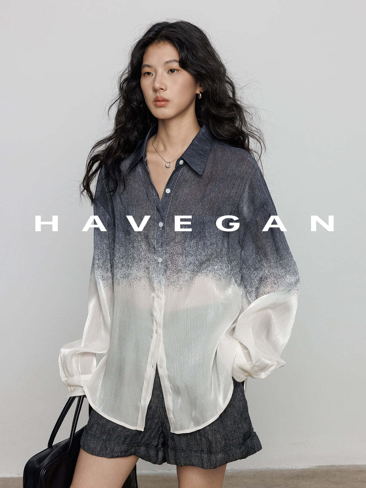 設計漸層印花襯衫_BDHL7604