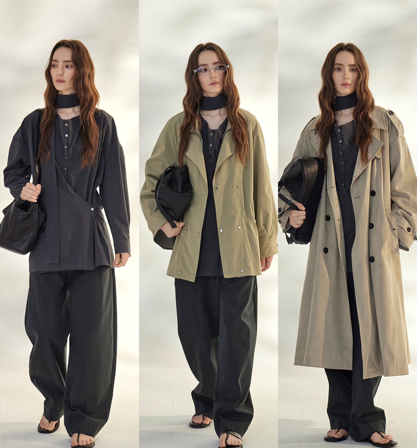 蝴蝶結繫帶垂墜上衣_BDHL7667