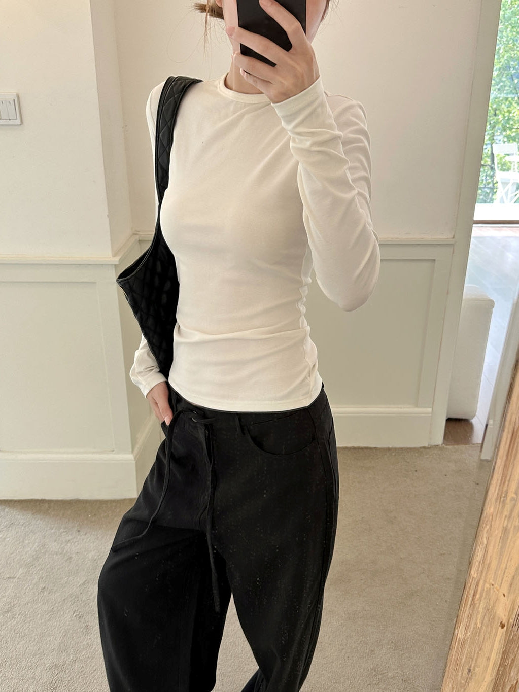 腰部長袖上衣_BDHL7138