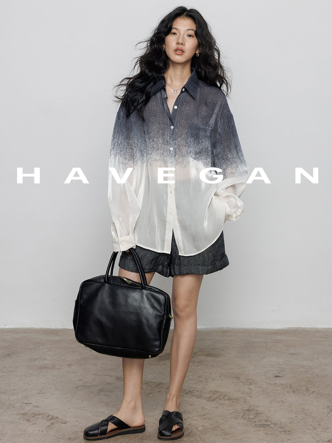 設計漸層印花襯衫_BDHL7604