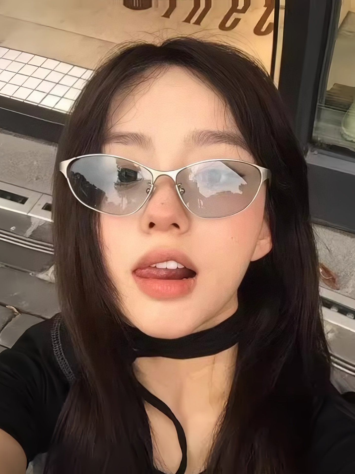 【中古】 OVAL/ＣＤ/SCHM-2 Y2K Oval Metal Sunglasses_BDHL8375 – HELROUS