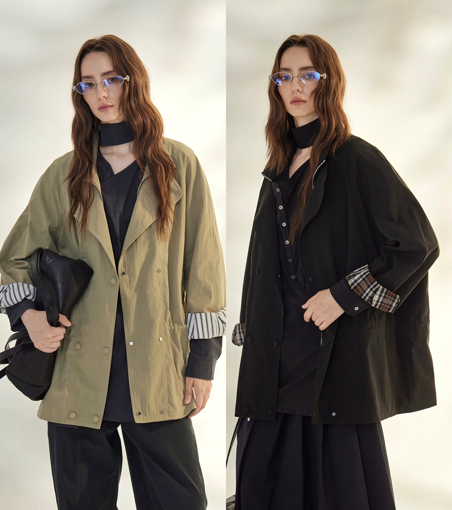 Fake Two-Piece Short Jacket_BDHL7669