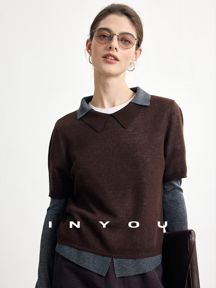 Two-Piece Style Knit Tops_BDHL7748