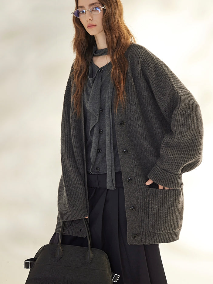 Thick Large Cardigan Or Triangular Stole_BDHL7671