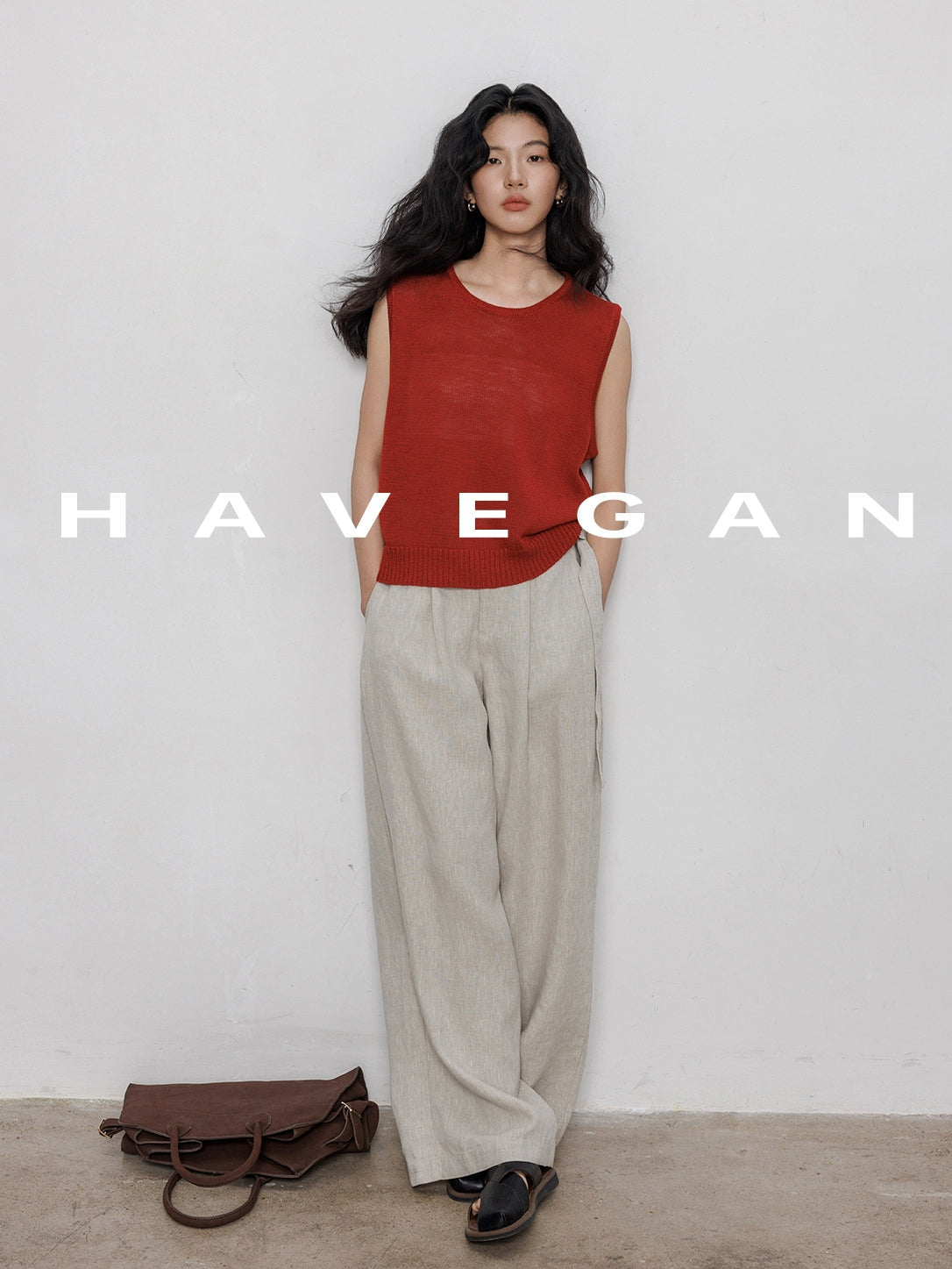 圓領無袖上衣_BDHL7233