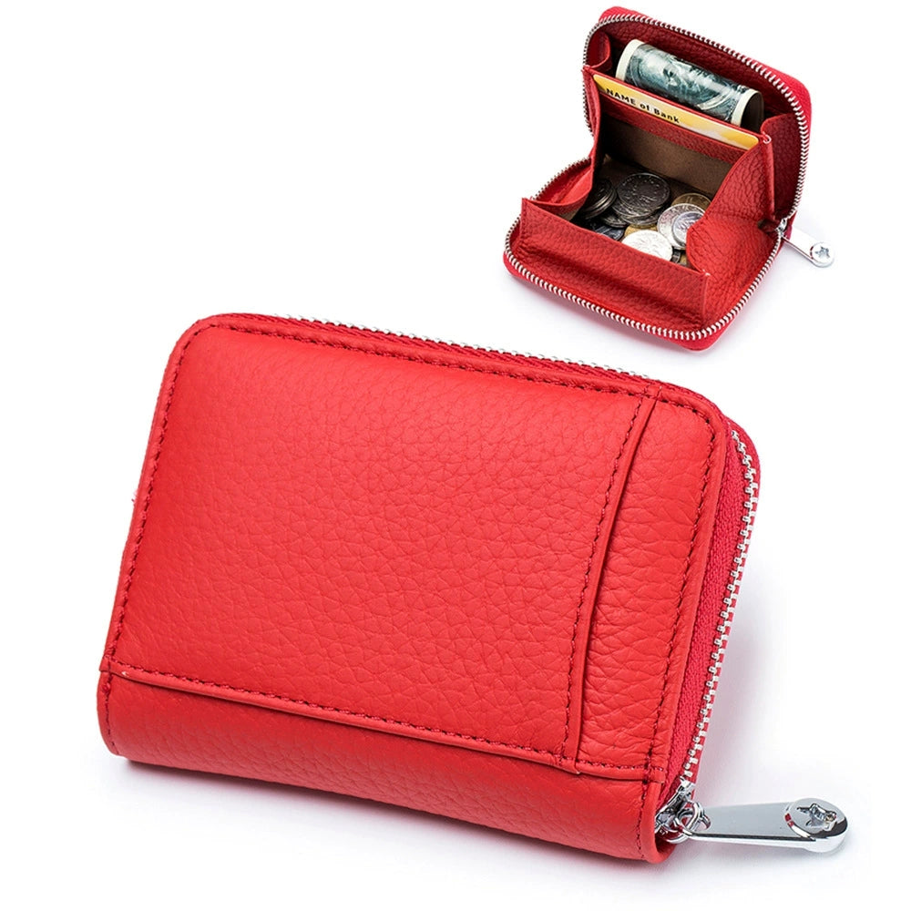 Simple Short Zipper Coin Purse_BDHL7828