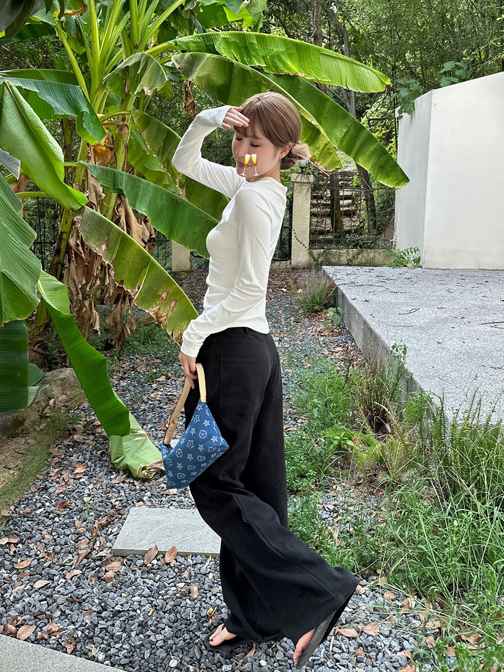 腰部長袖上衣_BDHL7138