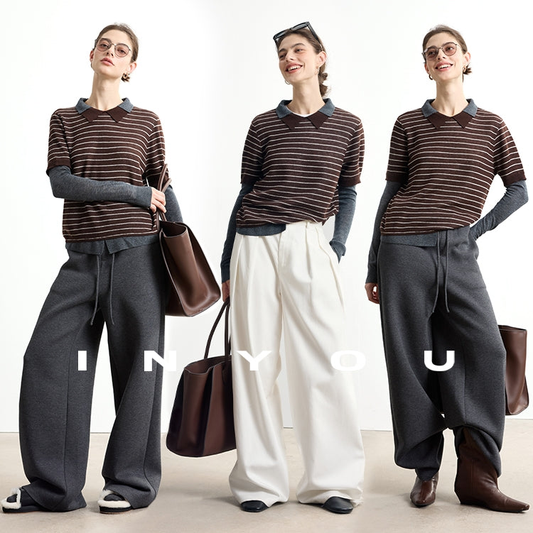 Two-Piece Style Knit Tops_BDHL7748