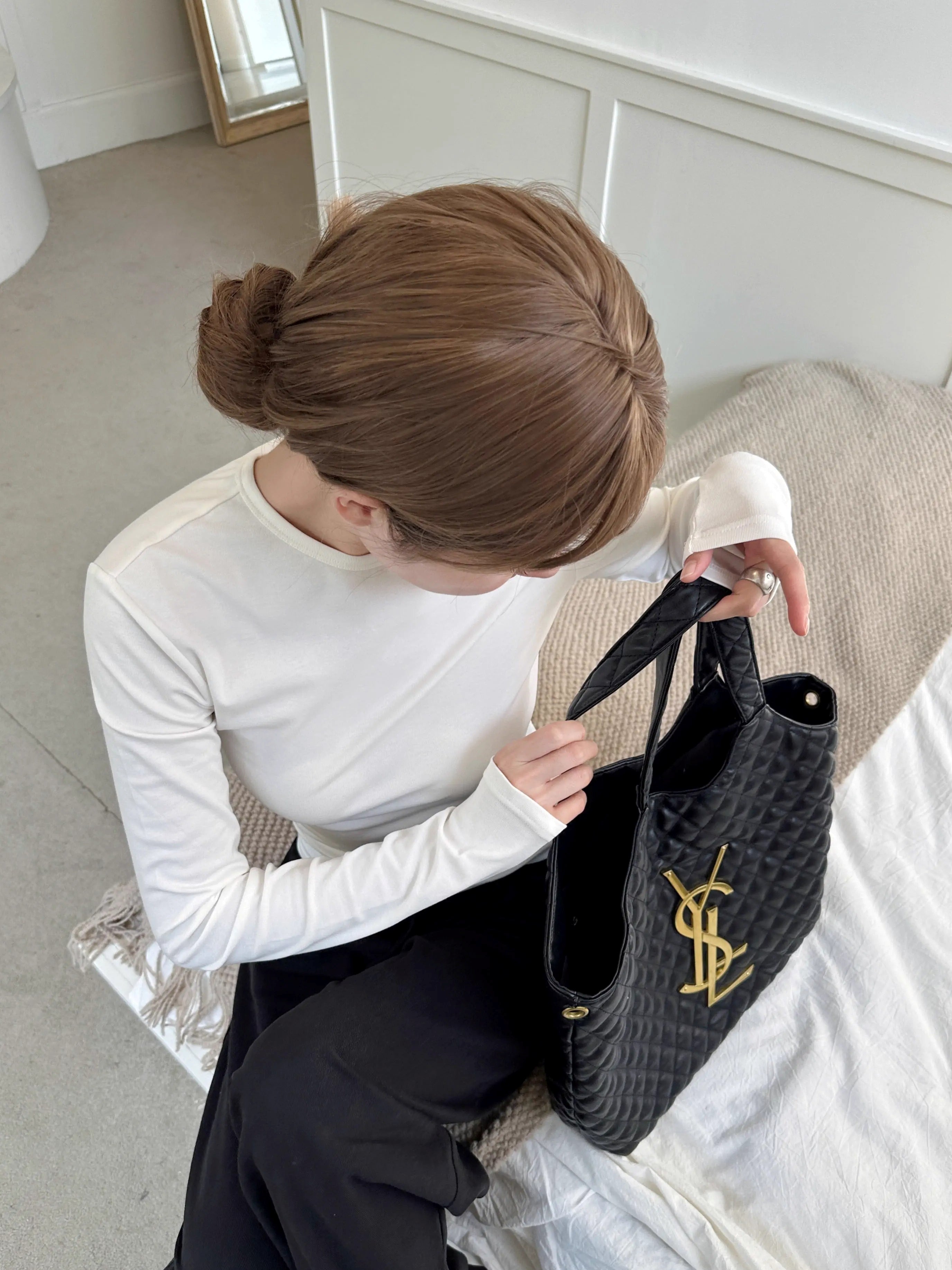 腰部長袖上衣_BDHL7138