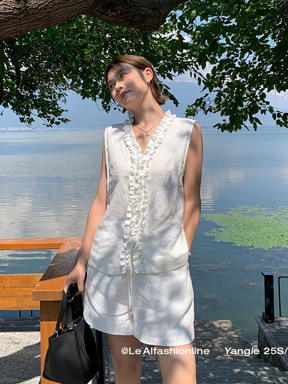 流蘇背心或直筒短褲_BDHL7620