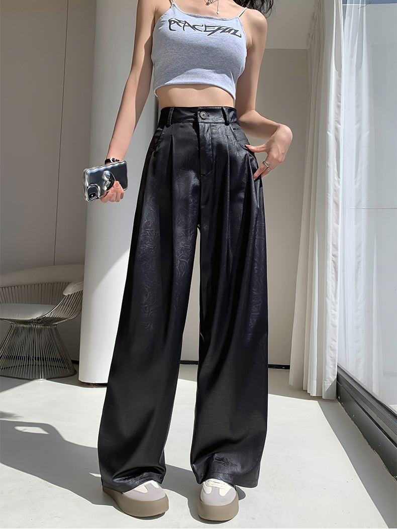 薄款垂墜直筒褲_BDHL7131