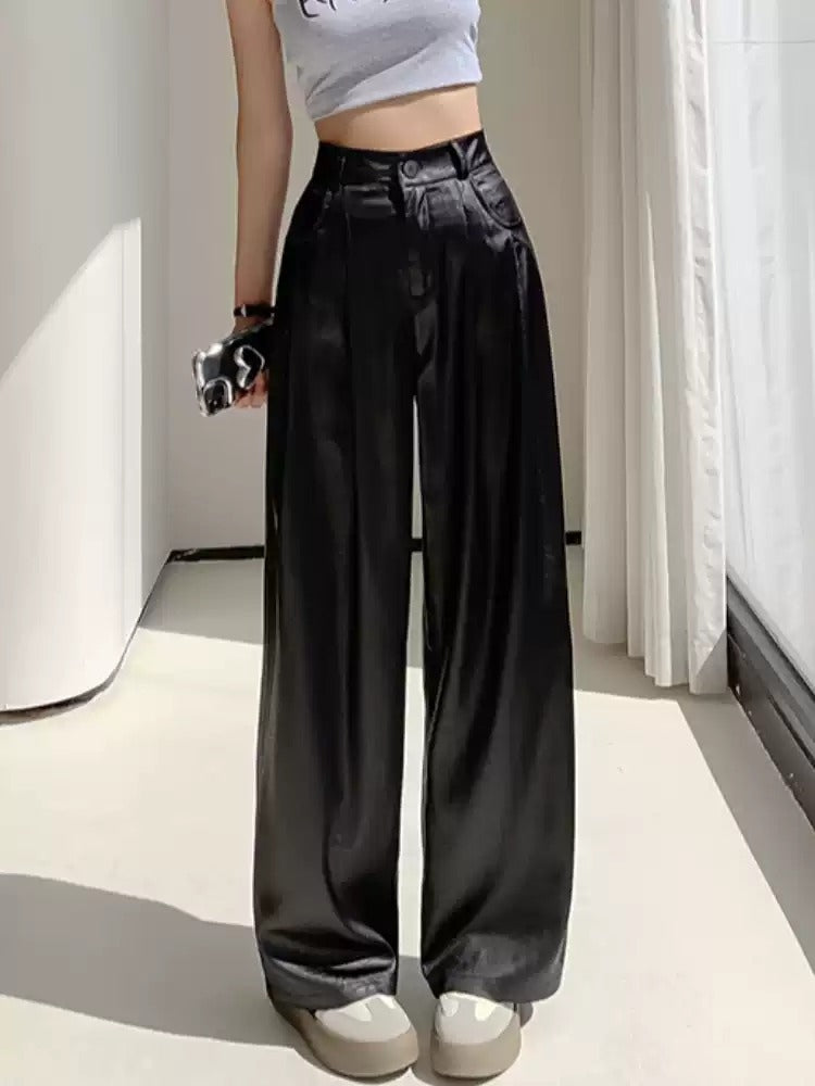 薄款垂墜直筒褲_BDHL7131