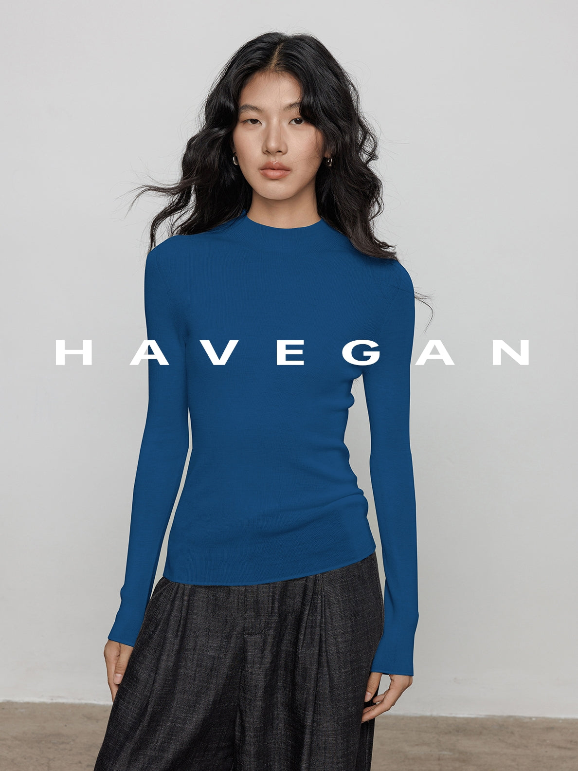 Seamless Knit Slim Tops_BDHL7693