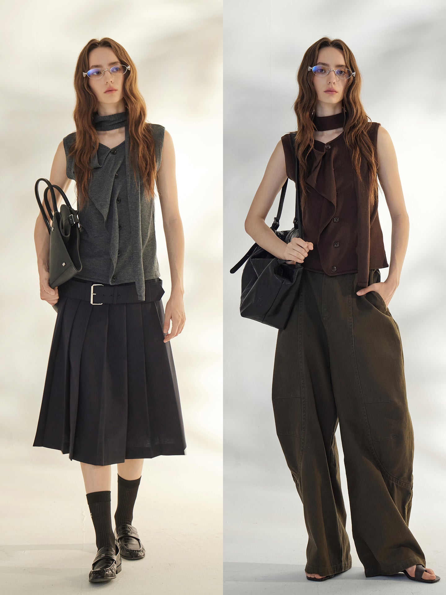 蝴蝶結無袖上衣_BDHL7666