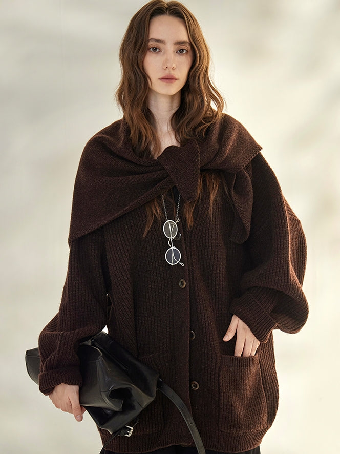 Thick Large Cardigan Or Triangular Stole_BDHL7671