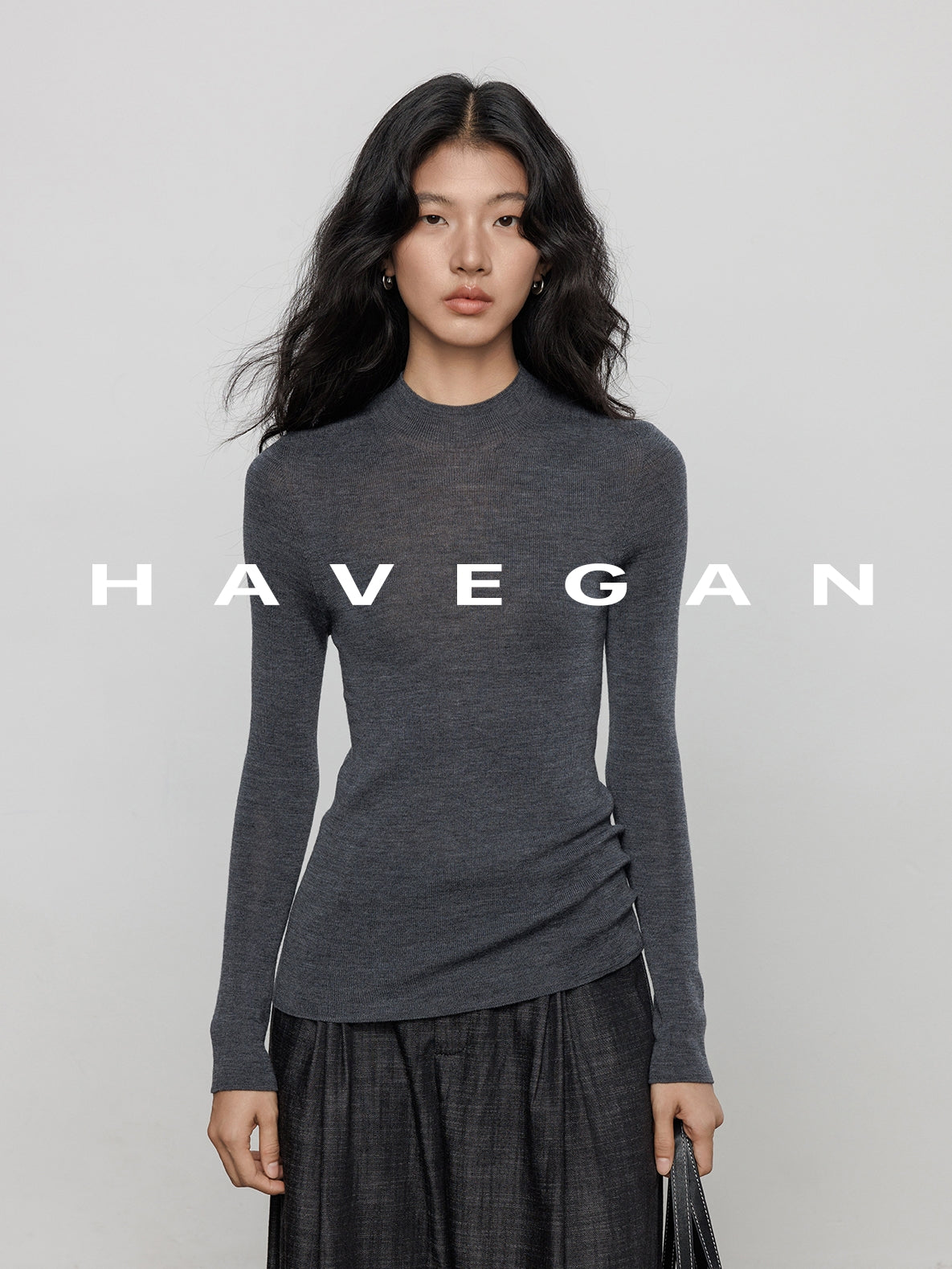 Seamless Knit Slim Tops_BDHL7693