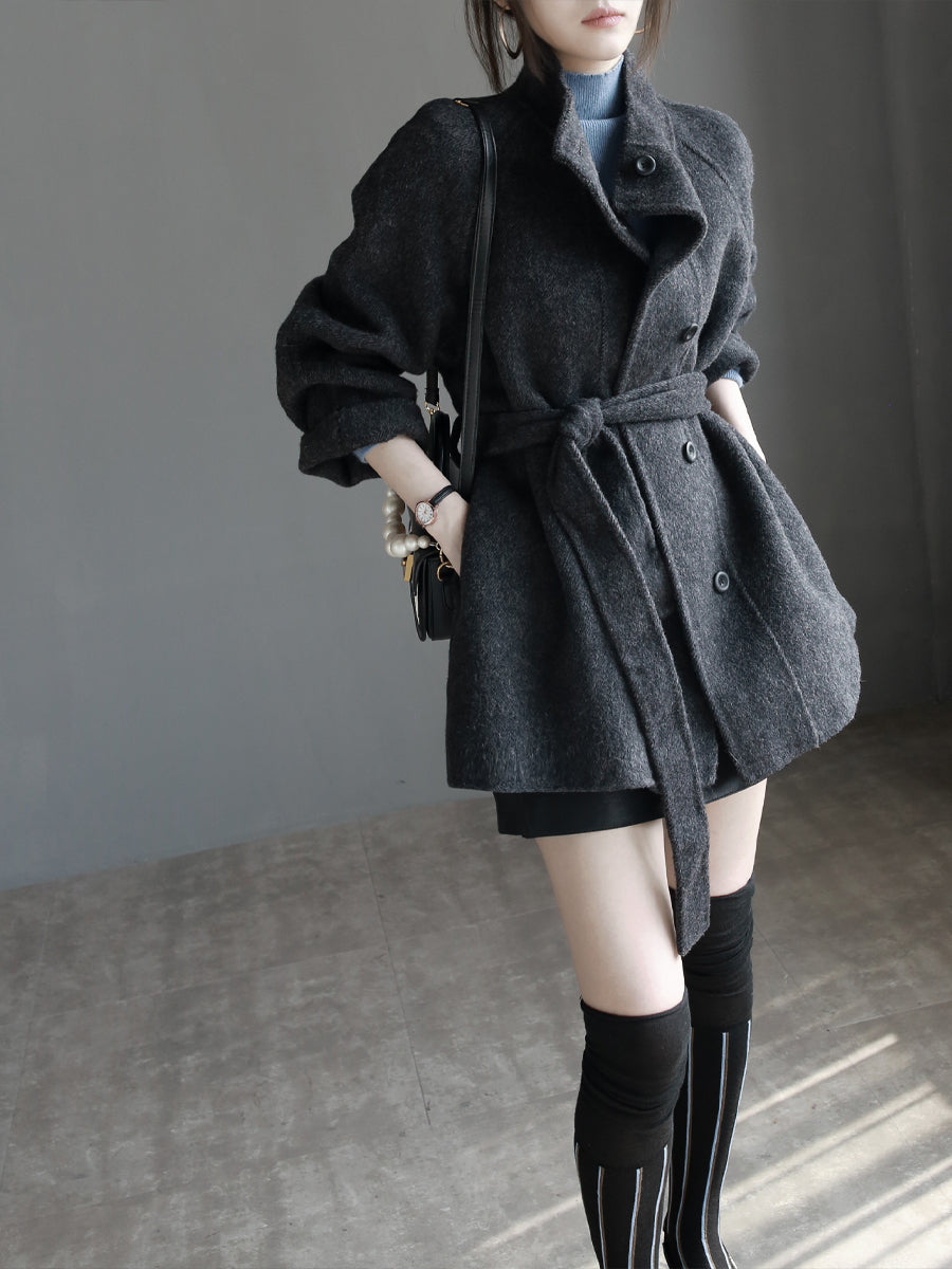 立領禮服大衣_BDHL6872