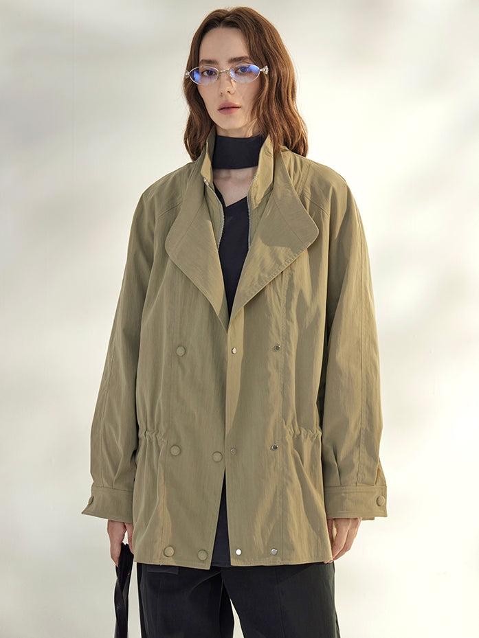 Fake Two-Piece Short Jacket_BDHL7669