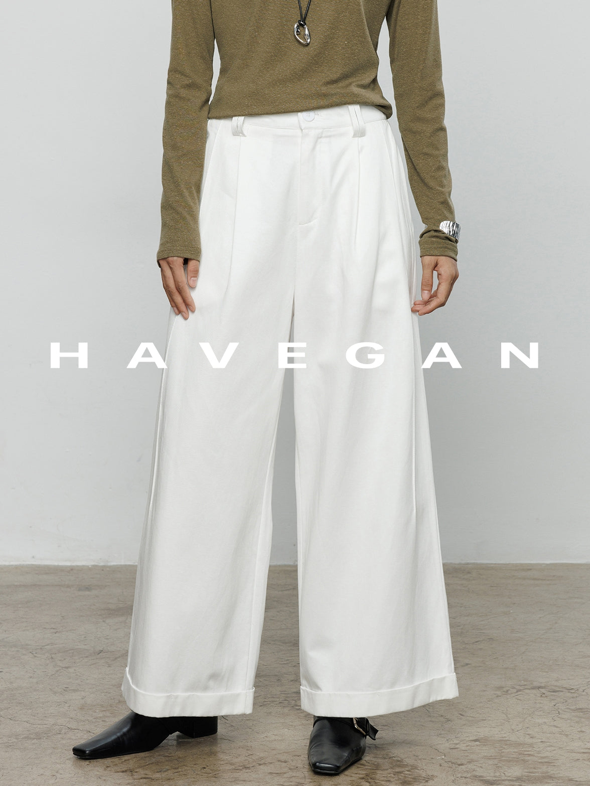 寬腿直筒褲_BDHL7891