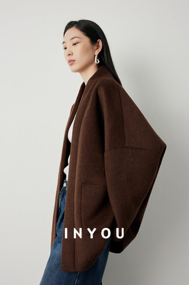Effortlessly Chic Ebony Brown Jacket_BDHL5285