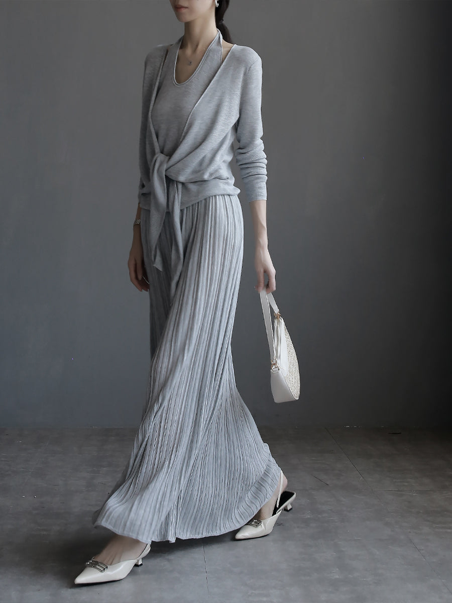 兩件套上衣或百褶裙_BDHL7762