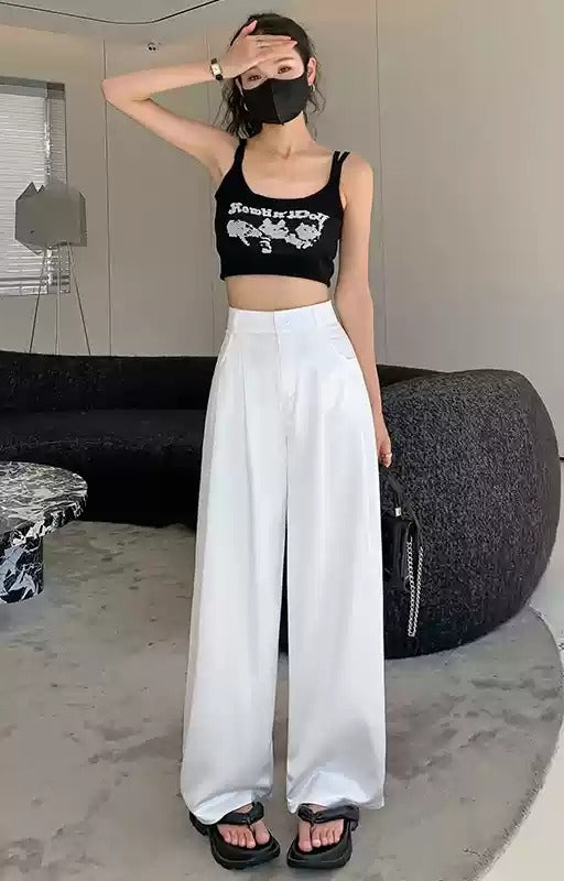 薄款垂墜直筒褲_BDHL7131