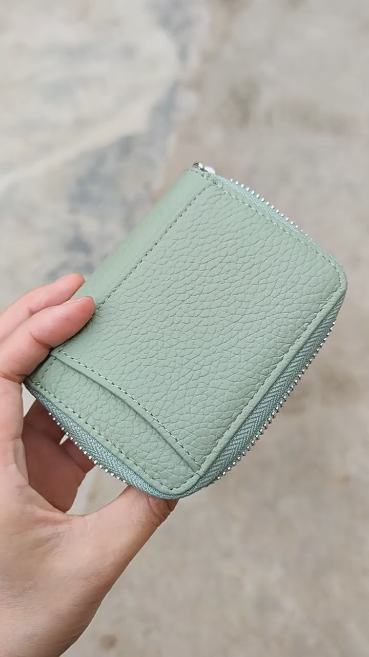 Simple Short Zipper Coin Purse_BDHL7828