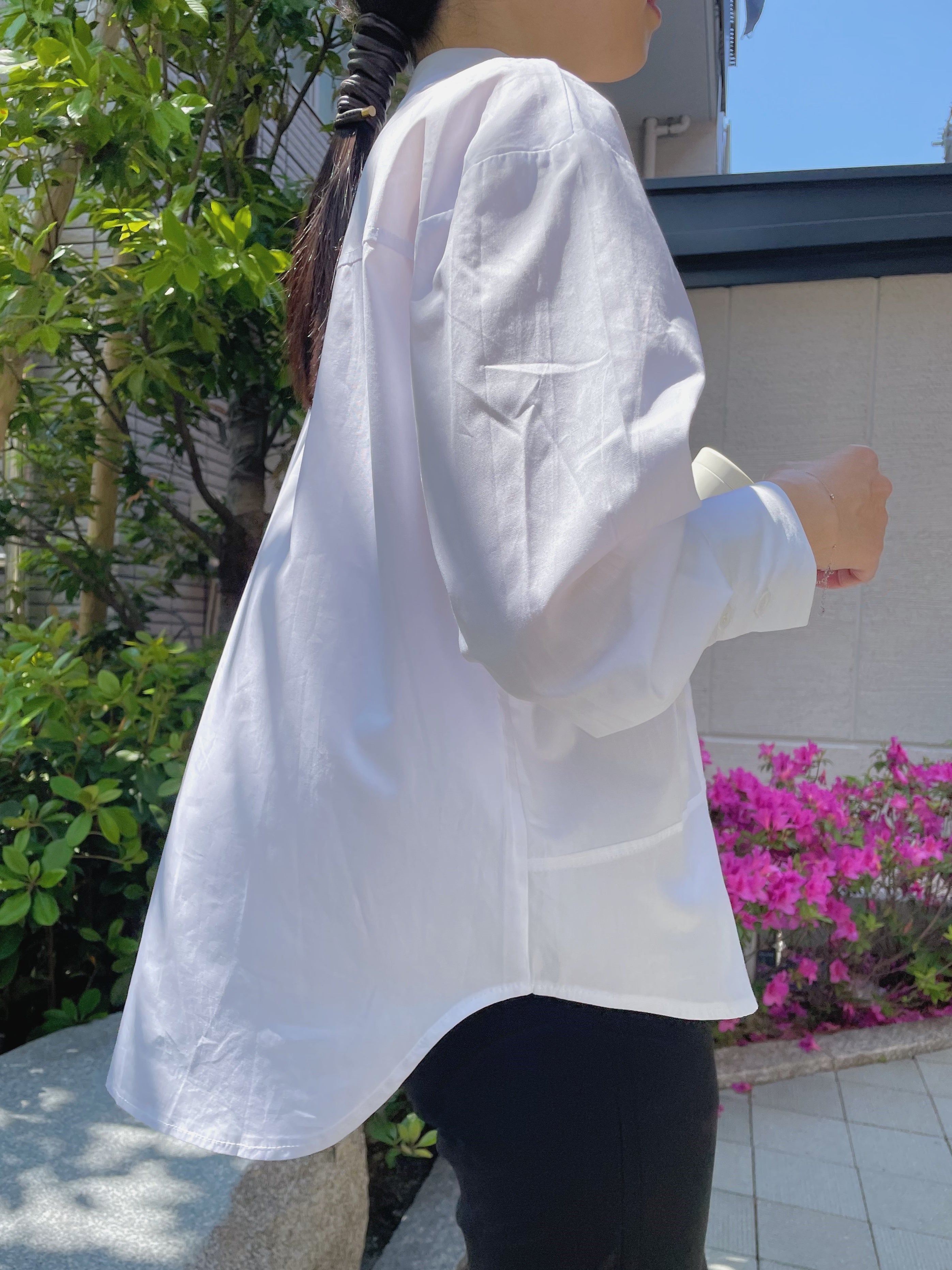 Stand Collar Shirt_5640