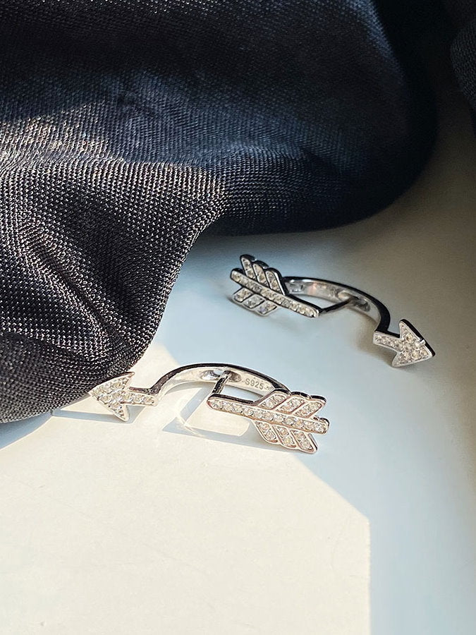 Bow and Arrow Earrings (Pair) HL9562