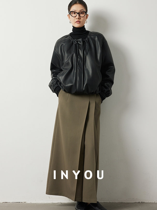 Eco leather jacket or short pants_BDHL5476