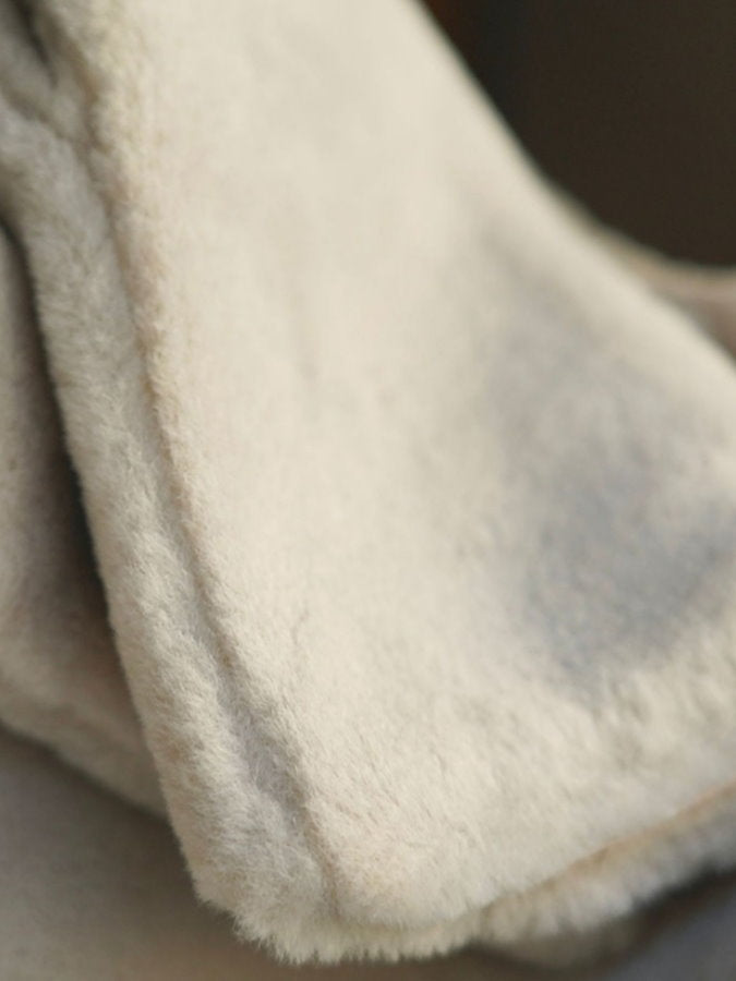 Faux Fur 2WAY Mitten Gloves HL4228