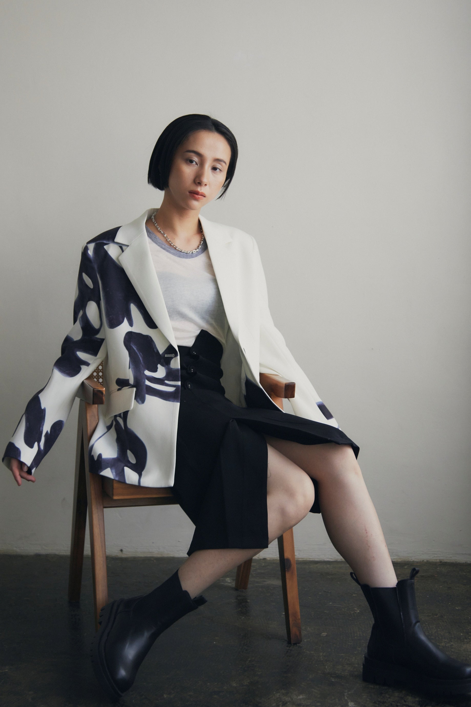 Side Gore Matilda 靴子(短或中)_5283