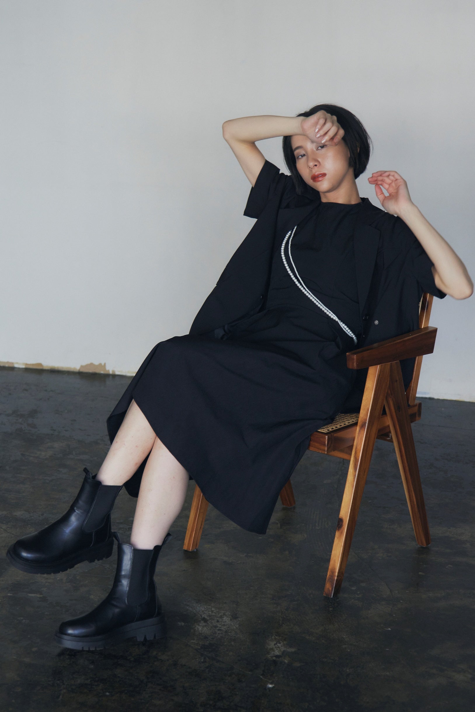 Side Gore Matilda 靴子(短或中)_5283