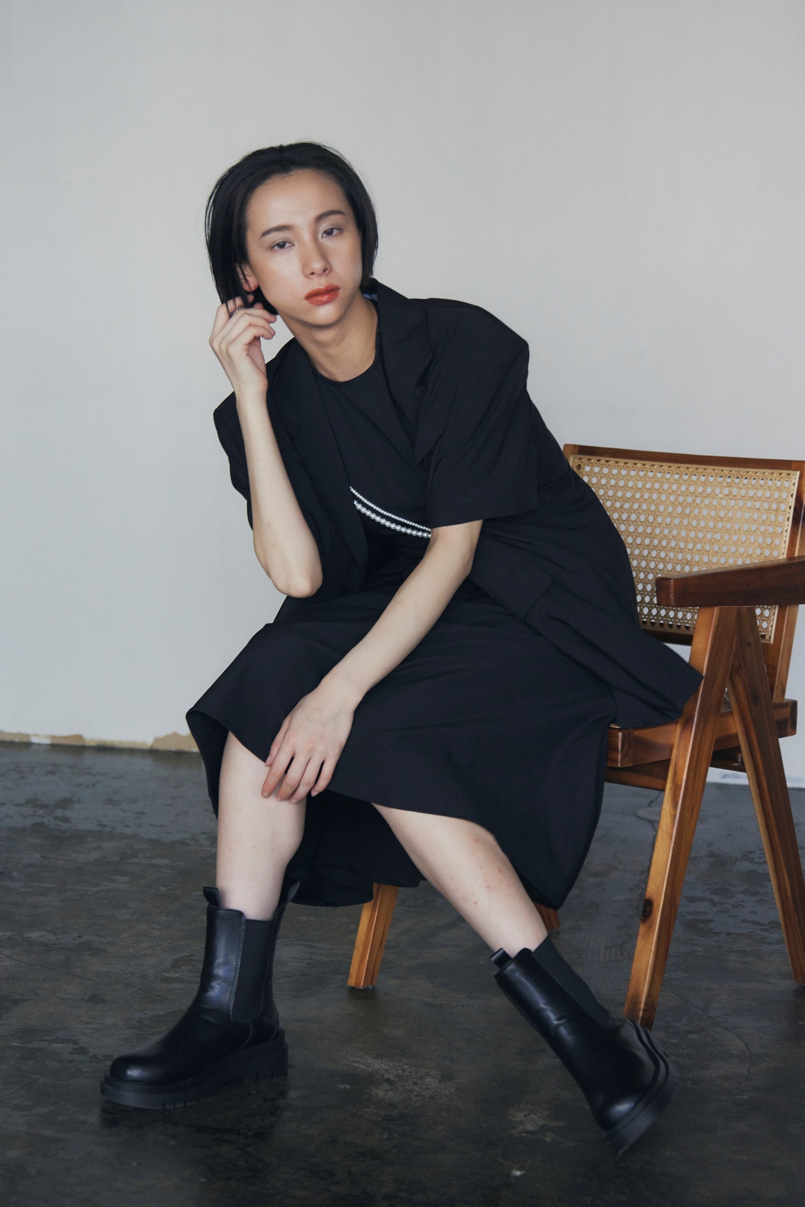 Side Gore Matilda 靴子(短或中)_5283