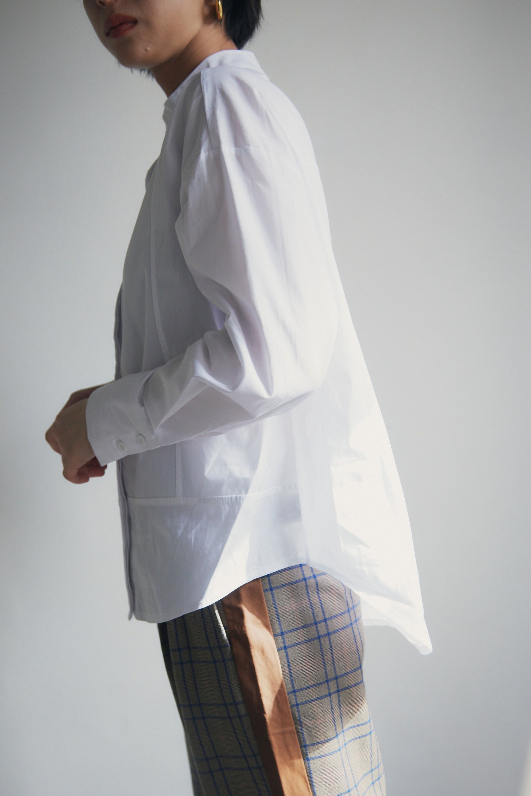 Stand Collar Shirt_5640