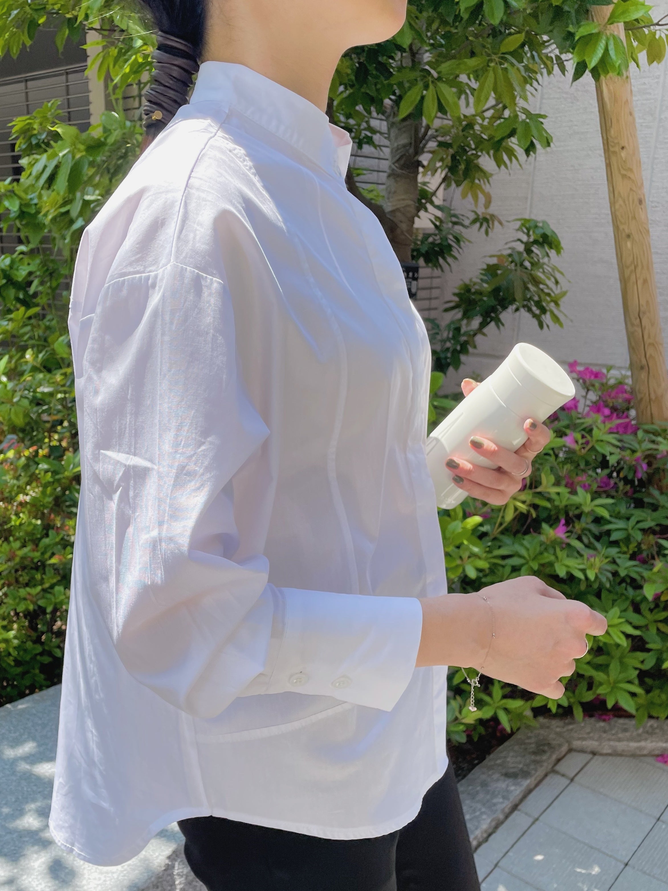 Stand Collar Shirt_5640