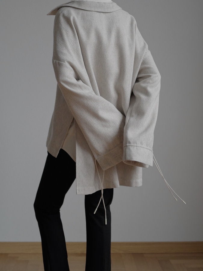 Long tail polo skipper pullover HL3877