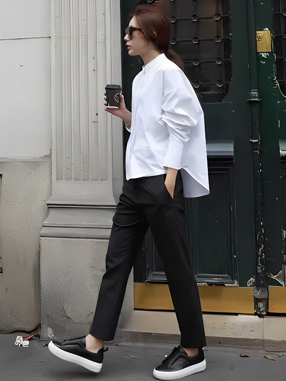 Stand Collar Shirt_5640