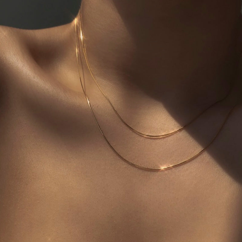 【即納】Nudie Snake Chain Necklace LCHK/N0004