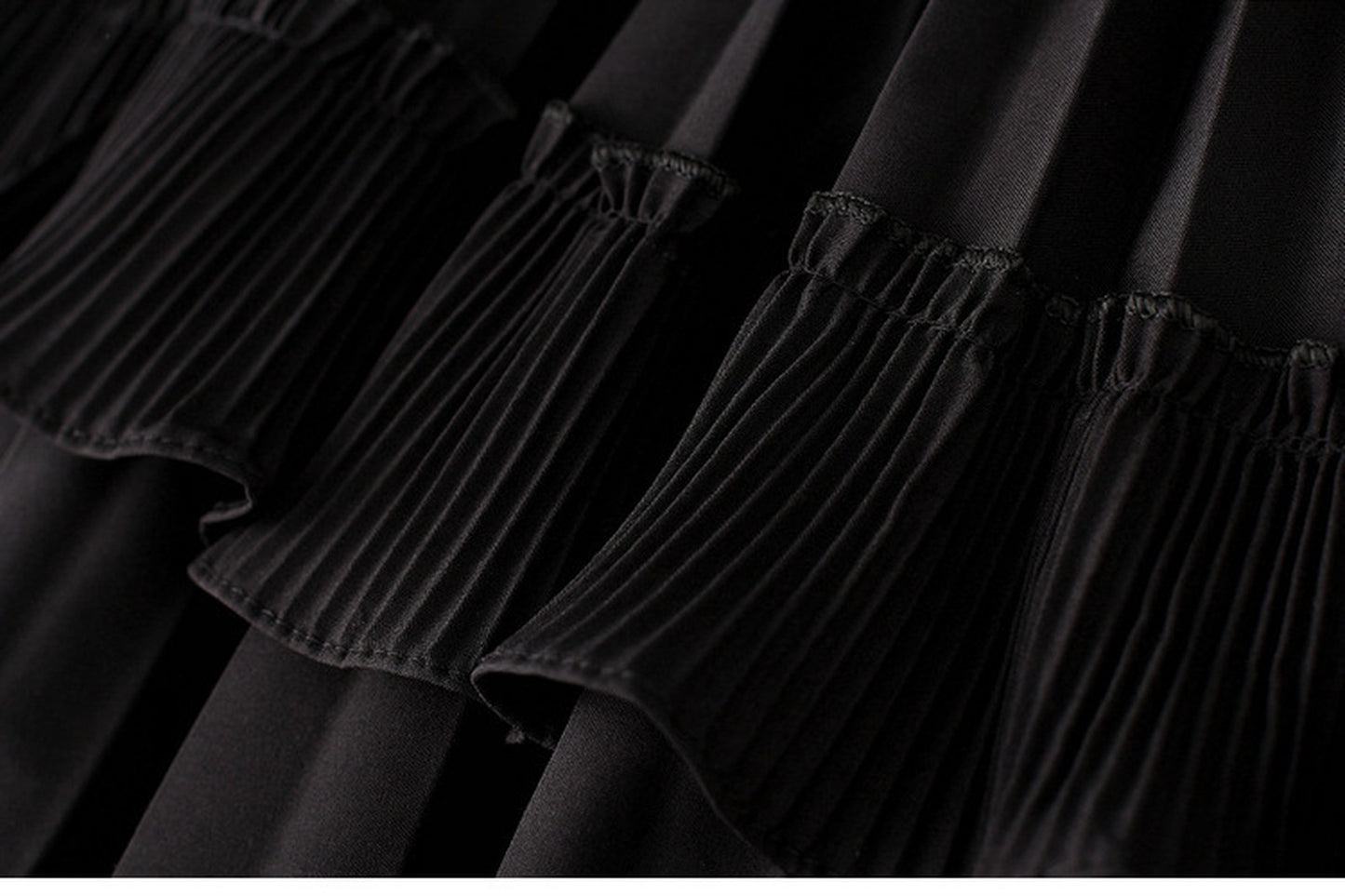 Asymmetrical Frilled Ballock Skirt 5278
