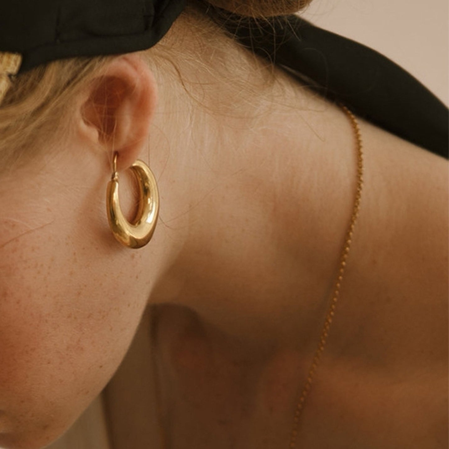 Minimalist Hoop Earrings 5519