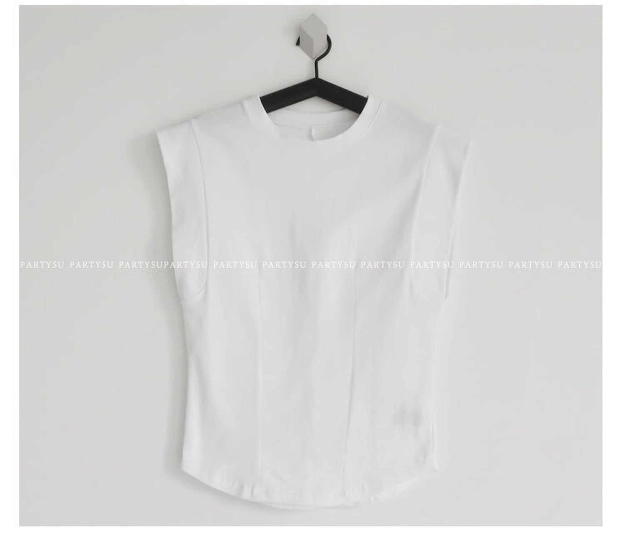 後開式動力肩T卹 5015