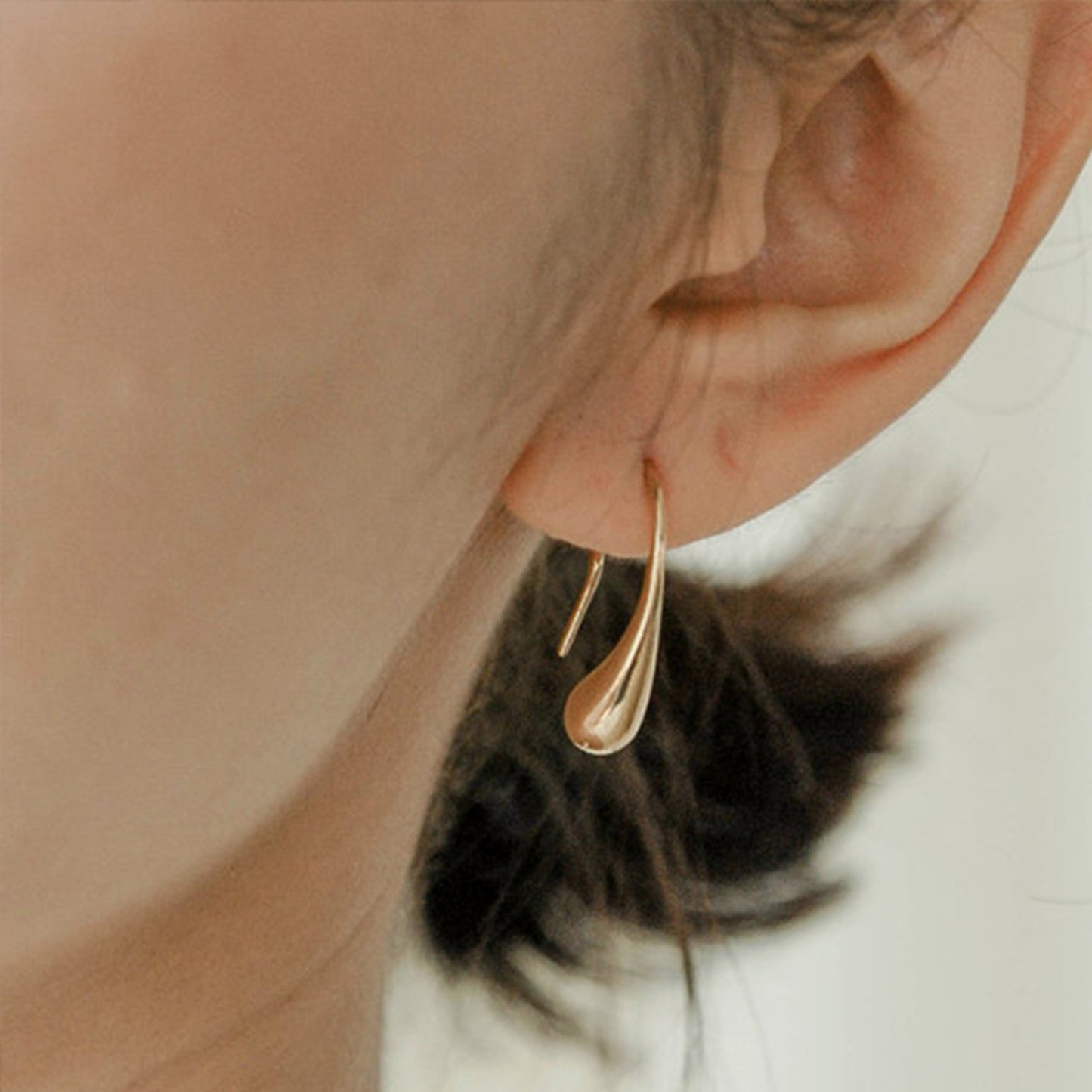 minimal drop earrings 5527