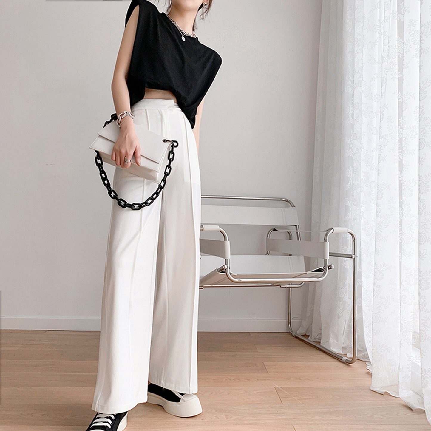 Shoulder pad T shirt 5711